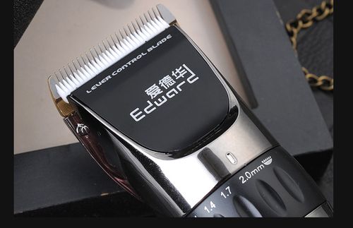 爱德专业液晶理发器 充电式家用静音电推子剃头刀 美发工具